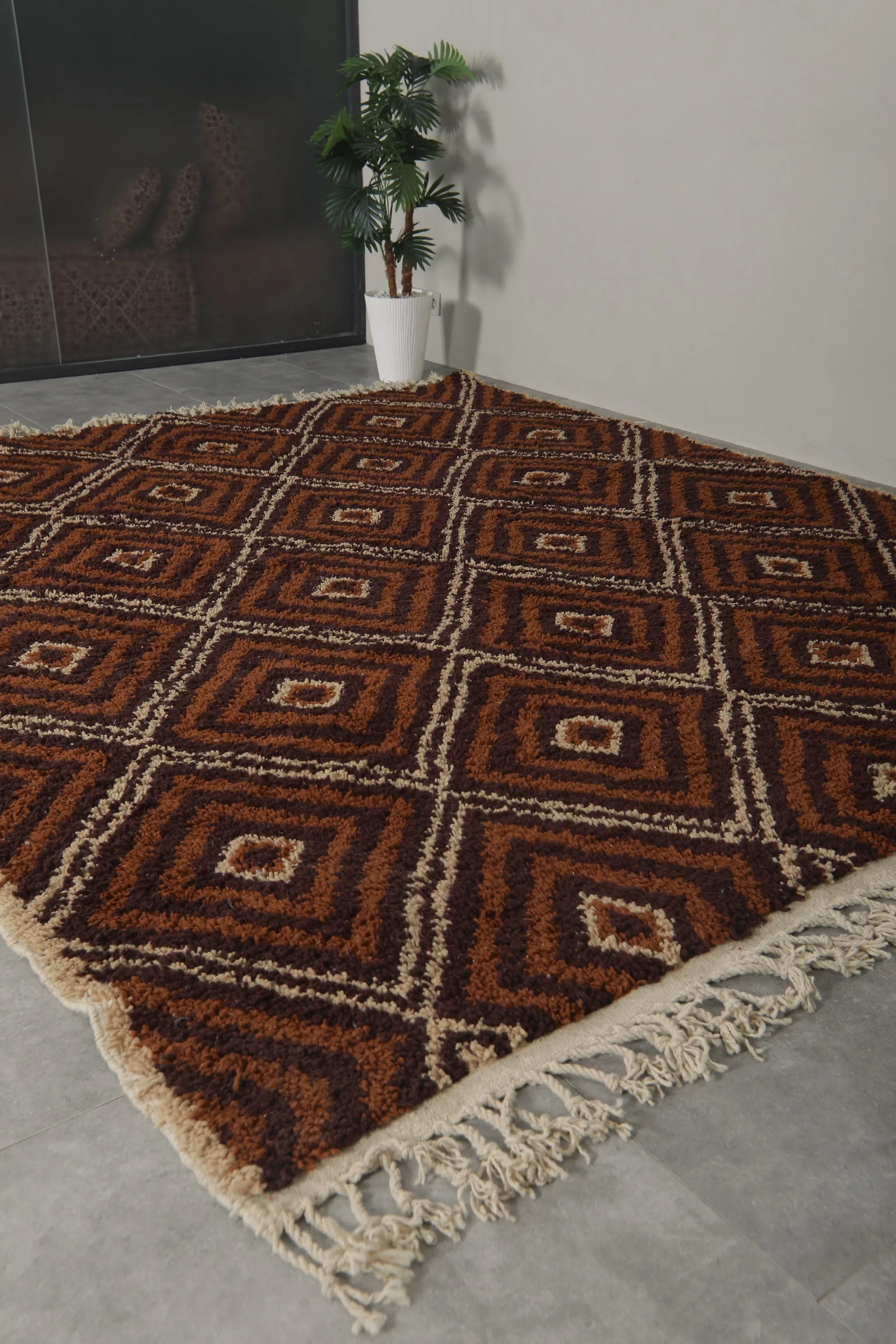 Moroccan Berber rug - Handmade Beni Rug - Custom Rug