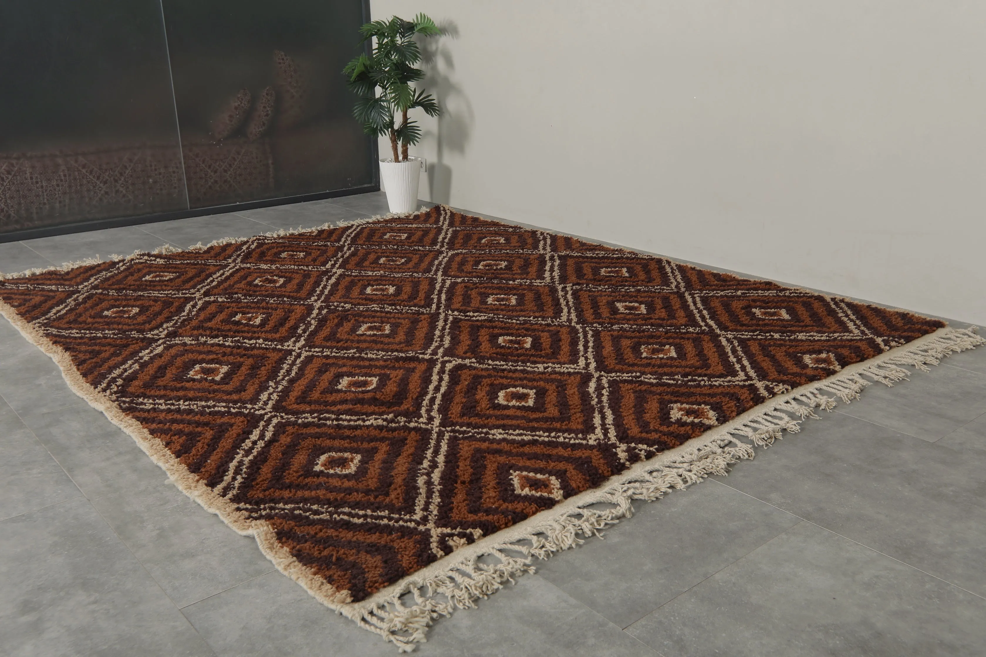 Moroccan Berber rug - Handmade Beni Rug - Custom Rug