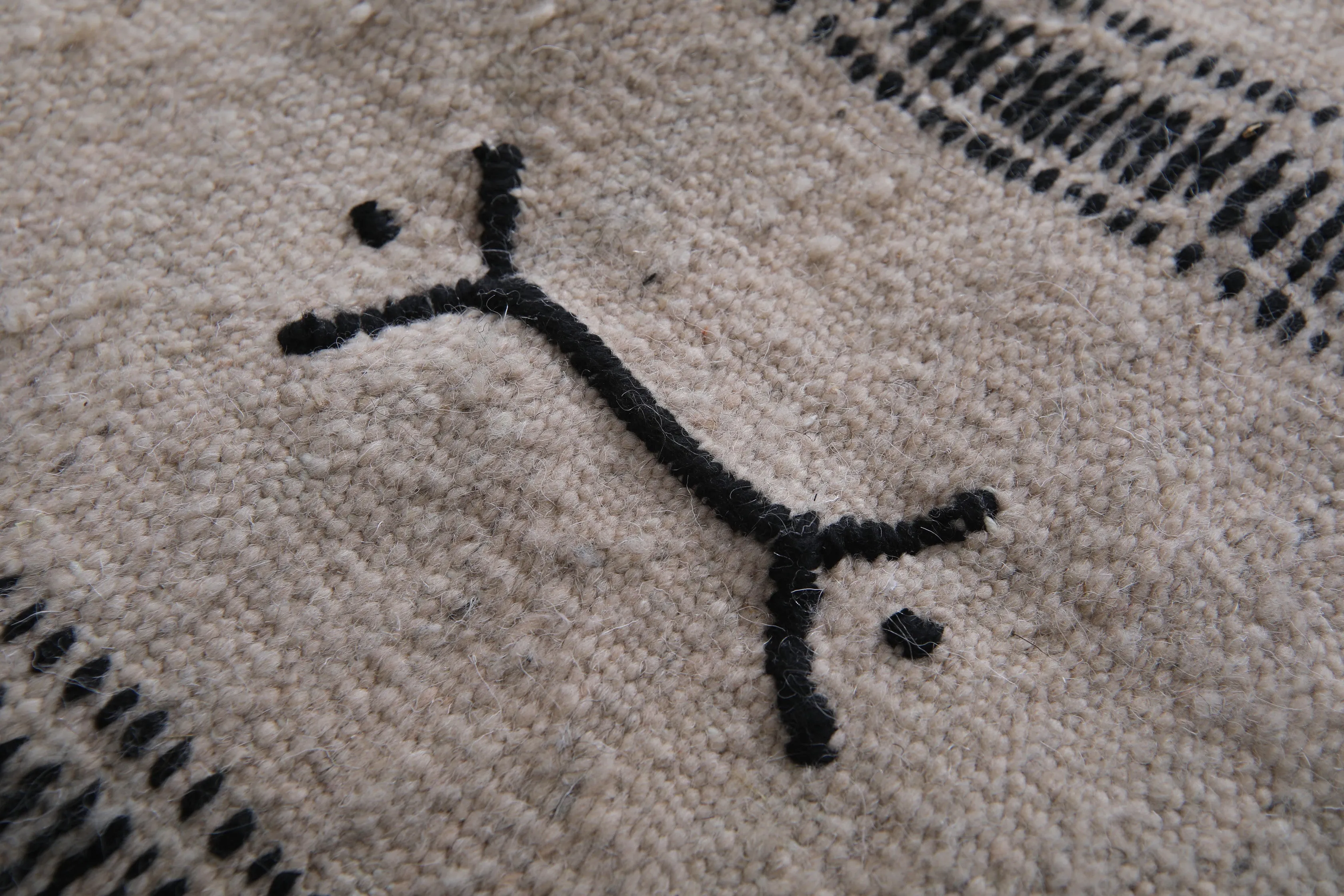 Moroccan Rug - Flat Woven Berber Rug - Custom Rug