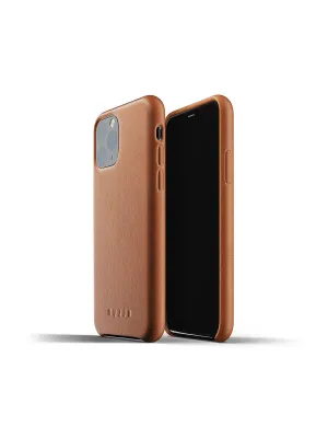 Mujjo Full Leather Case for iPhone 11 Pro Tan