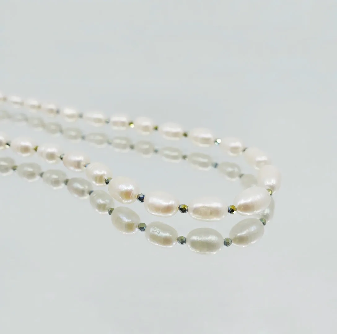 Multi-style 16 Inch Pearl Necklace
