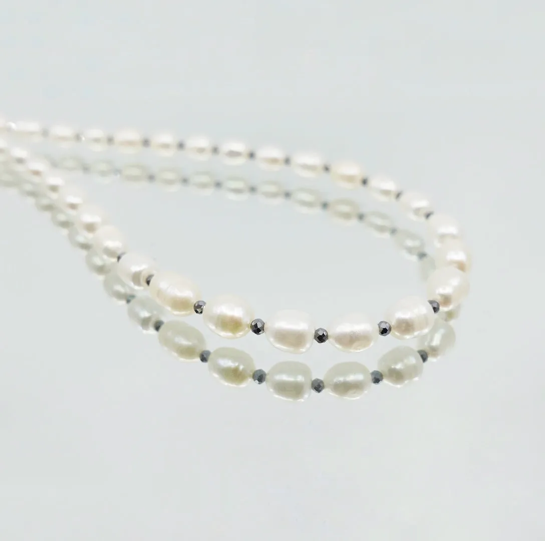 Multi-style 16 Inch Pearl Necklace