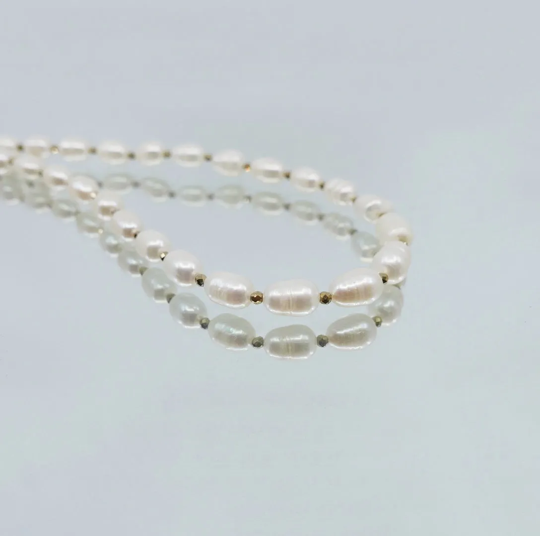 Multi-style 16 Inch Pearl Necklace