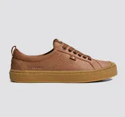 OCA Low Gum Sienna Brown Premium Leather Sneaker Men