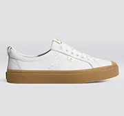 OCA Low Gum White Premium Leather Sneaker Women