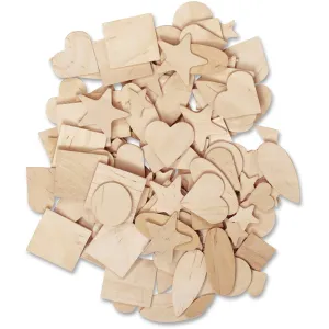 Pacon Creativity Street Natural Wood Shapes Set