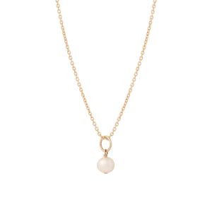 Paloma Pearl Necklace Gold