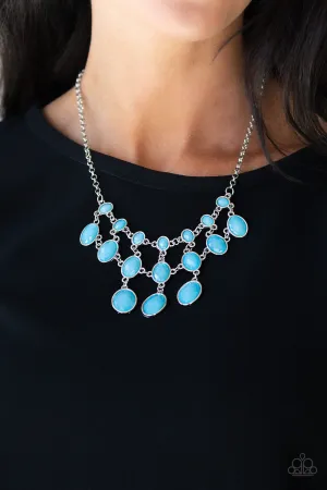 Paparazzi Mermaid Marmalade Necklace Blue