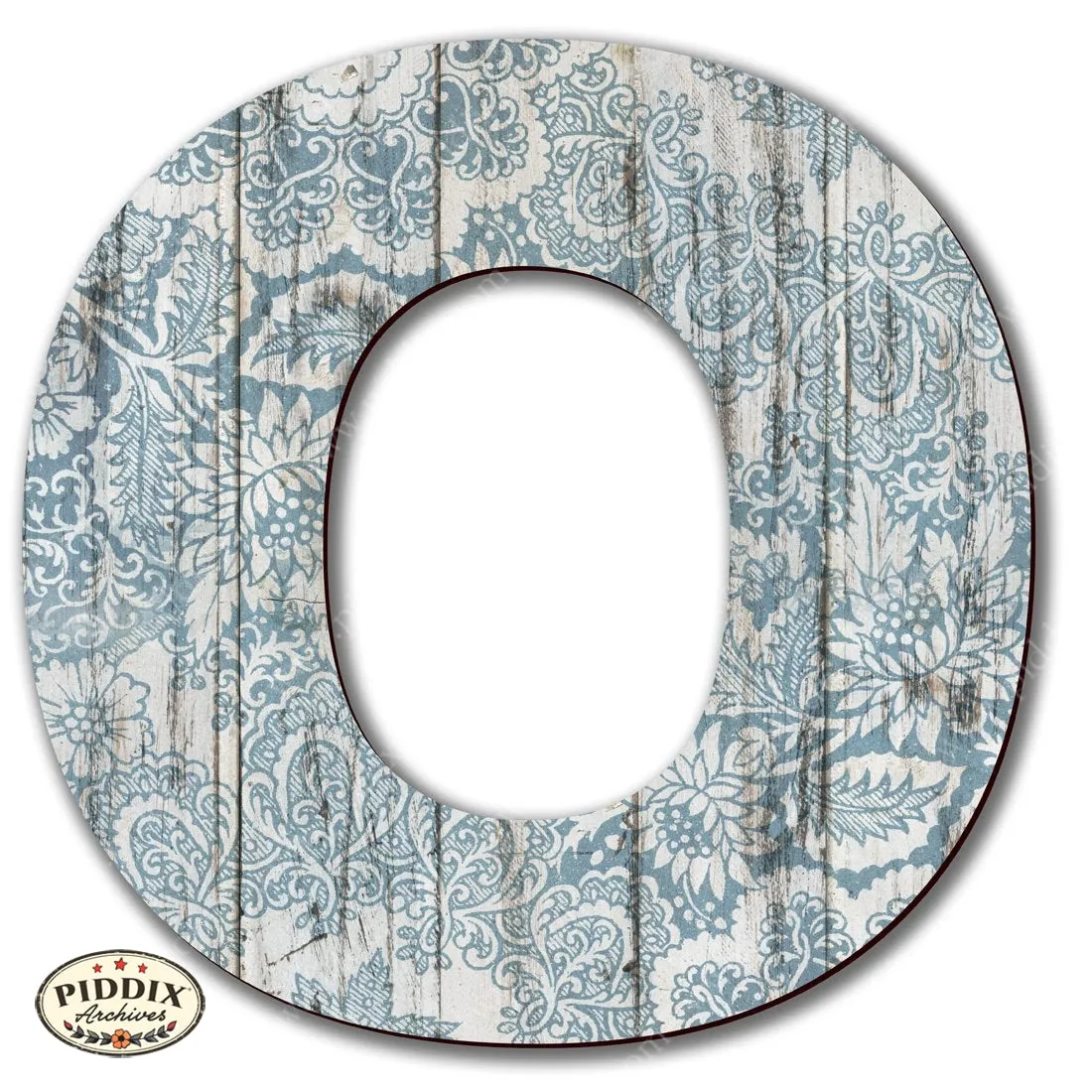PDXC19103 -- Wooden Letter "O"