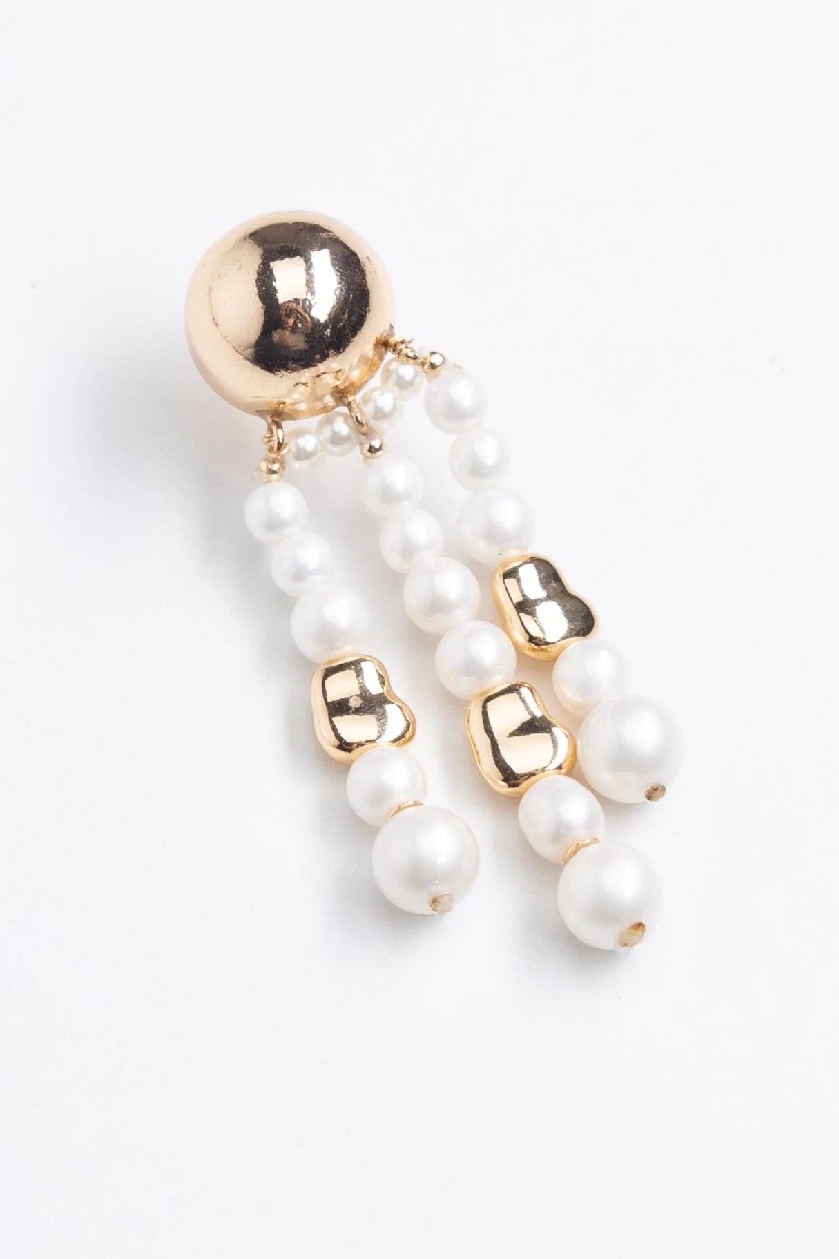 Pearl Fringe Earrings
