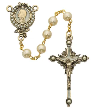 Pearls of Mary Rosary 7MM