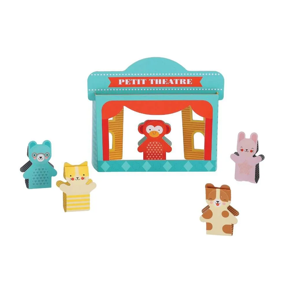 Petit Collage Petit Friends Puppet Theatre Set