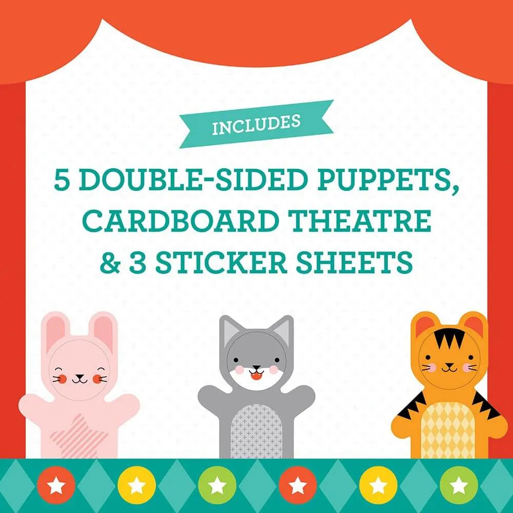 Petit Collage Petit Friends Puppet Theatre Set