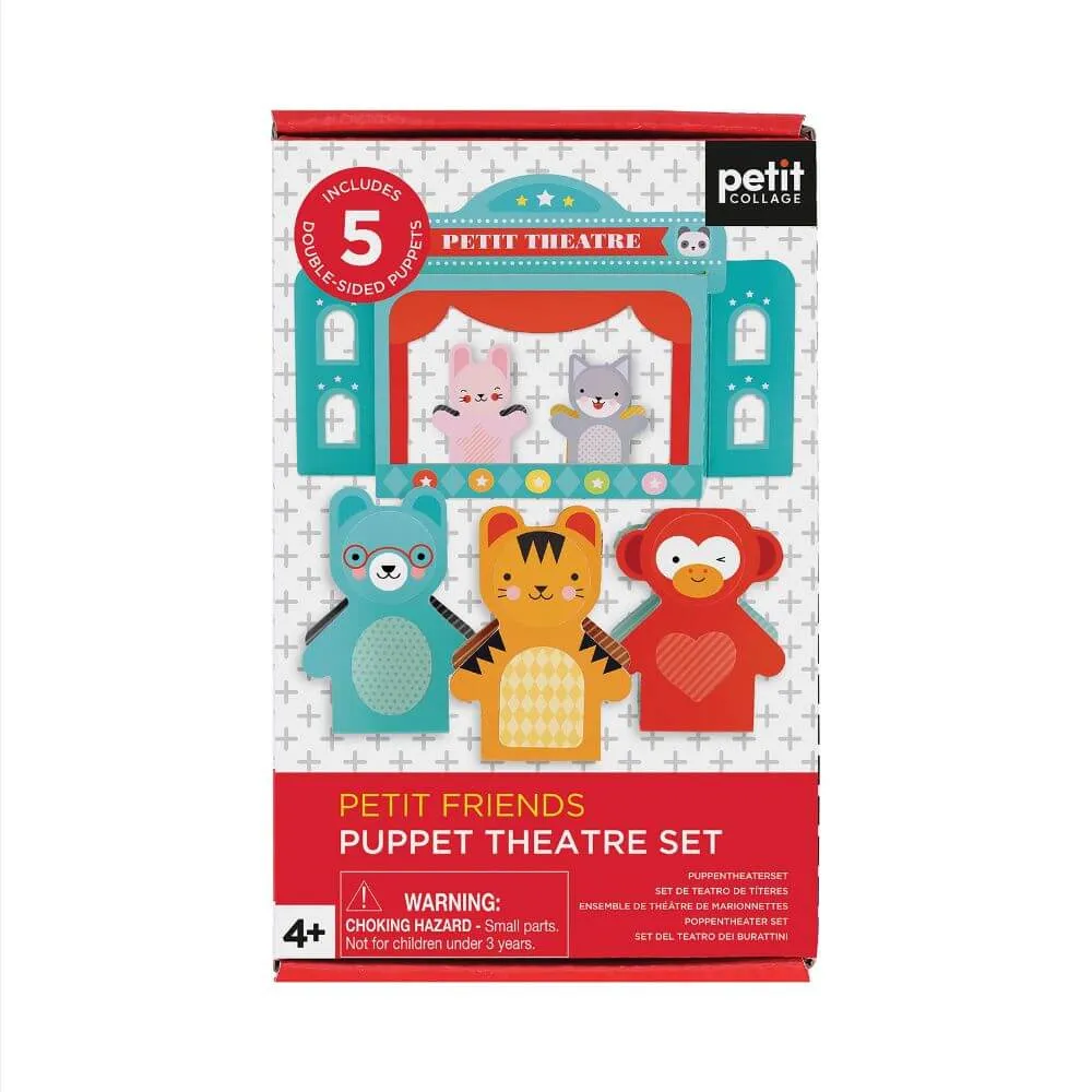 Petit Collage Petit Friends Puppet Theatre Set