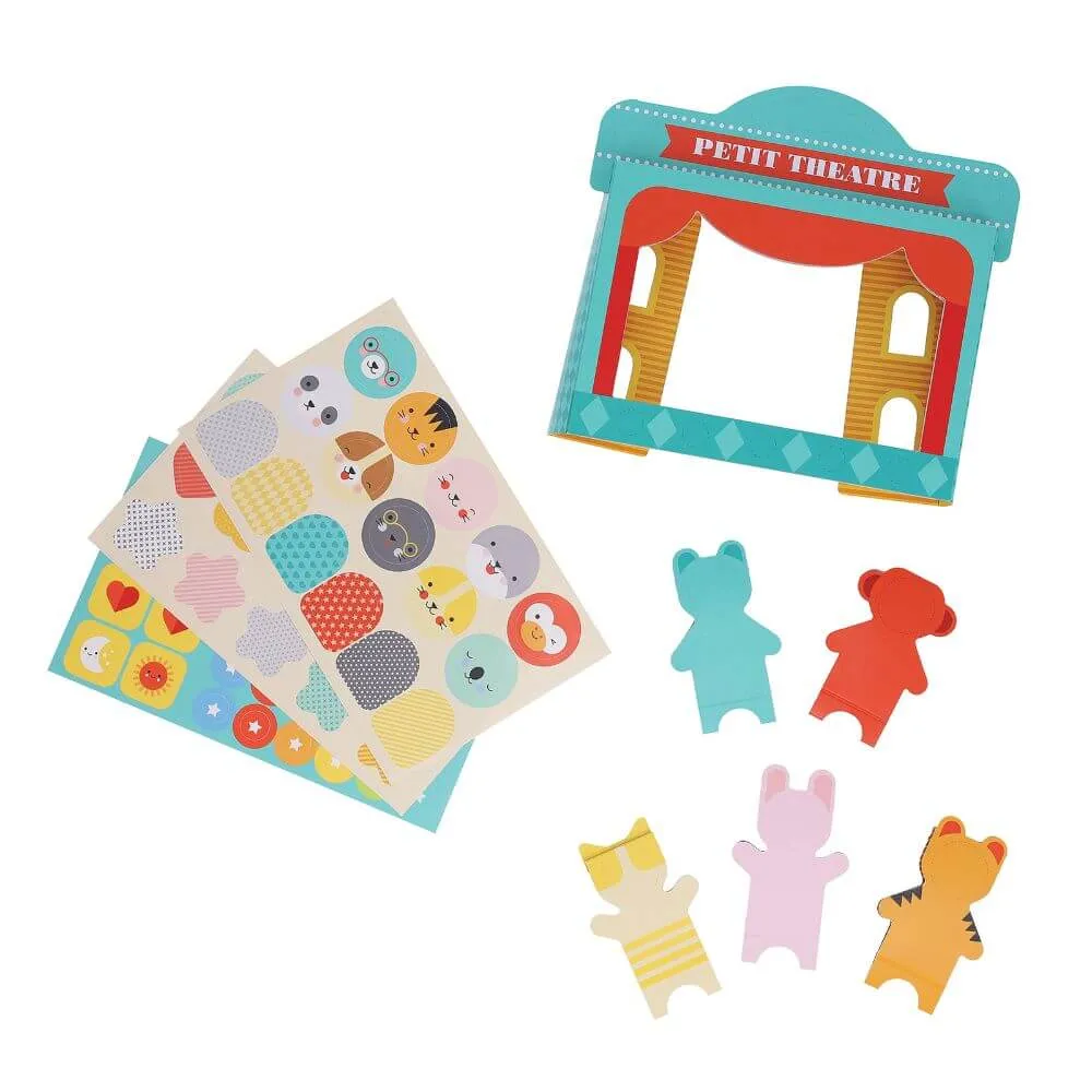 Petit Collage Petit Friends Puppet Theatre Set