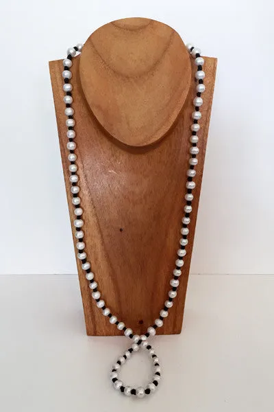 "Knot Another Classic" Freshwater Pearl Necklace