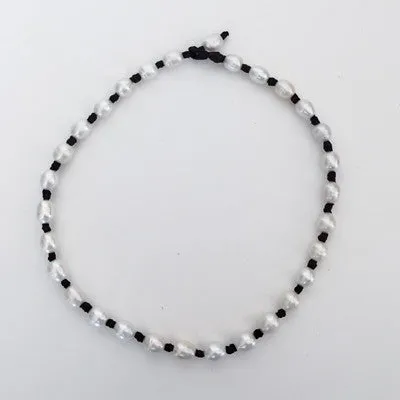 "Knot Another Classic" Freshwater Pearl Necklace