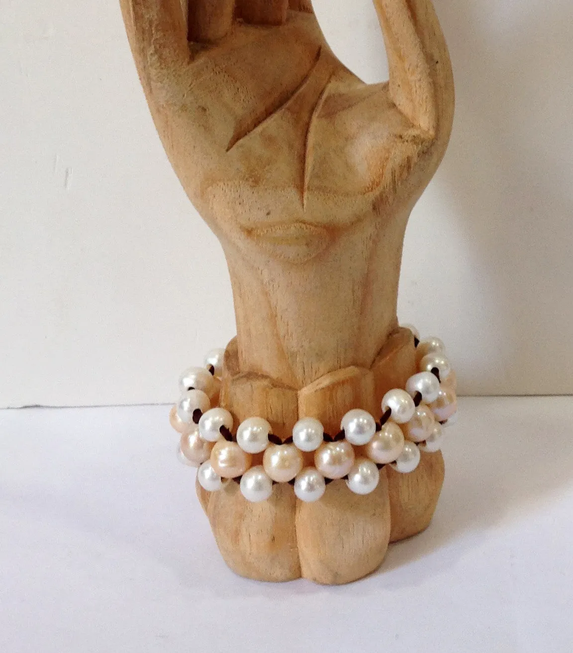 "Lacy" Freshwater Pearl Bracelet