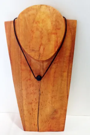 "One Love" Onyx and Pearl Unisex Necklace