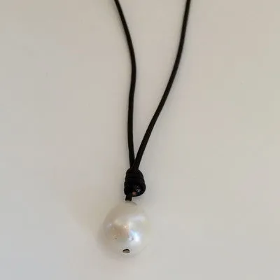 "Tear From Heaven" Freshwater Pearl Necklace