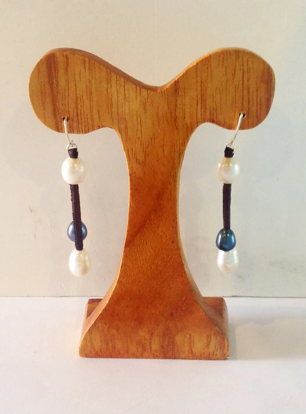 "Three's Company" Freshwater Pearl Earrings