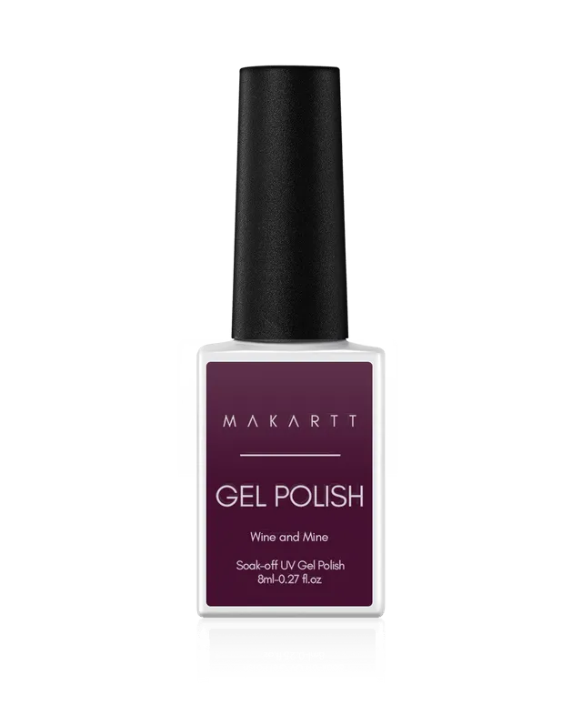 "Wine and Mine" Gel Polish