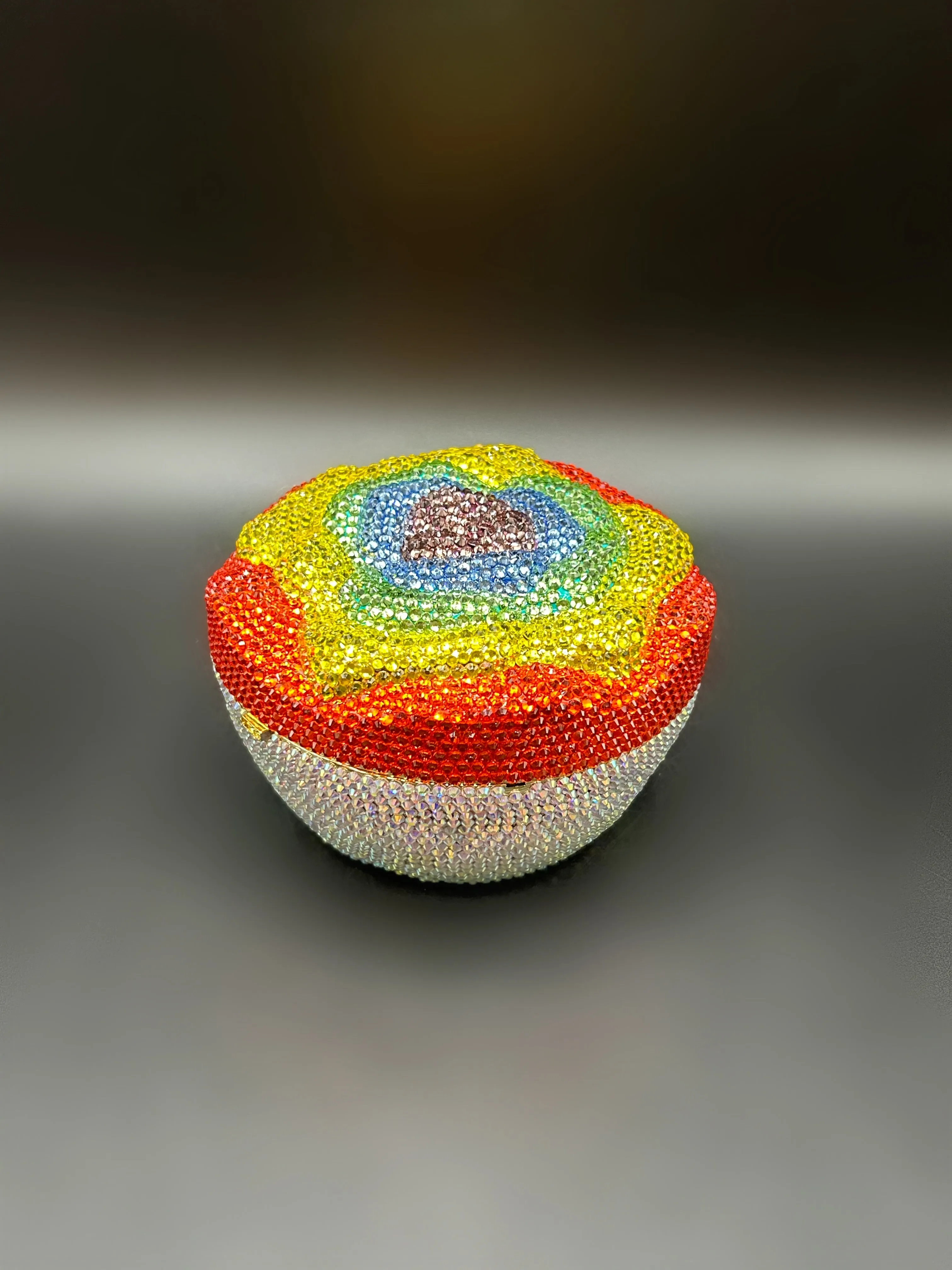 Rainbow Rose Clutch