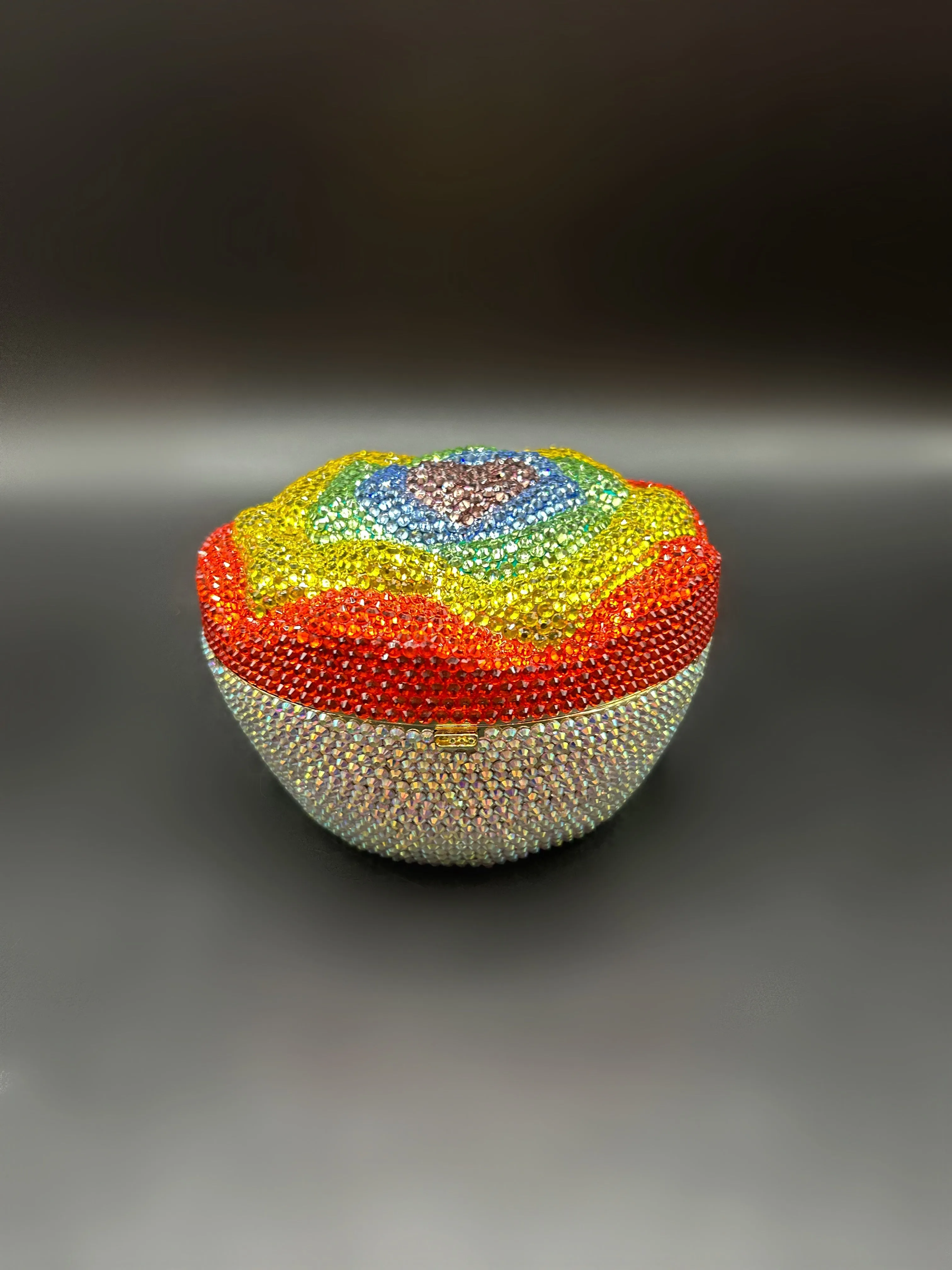 Rainbow Rose Clutch