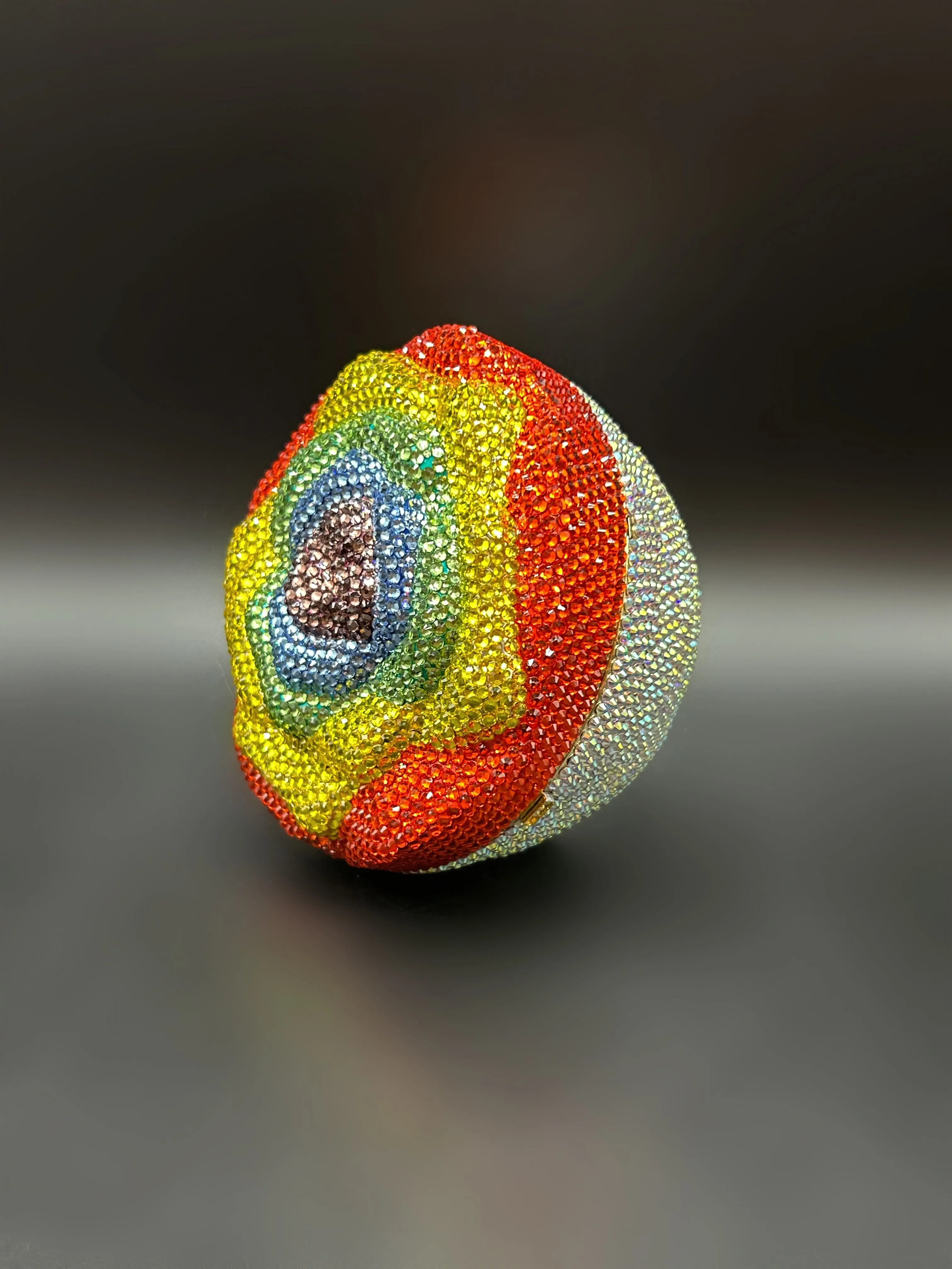 Rainbow Rose Clutch
