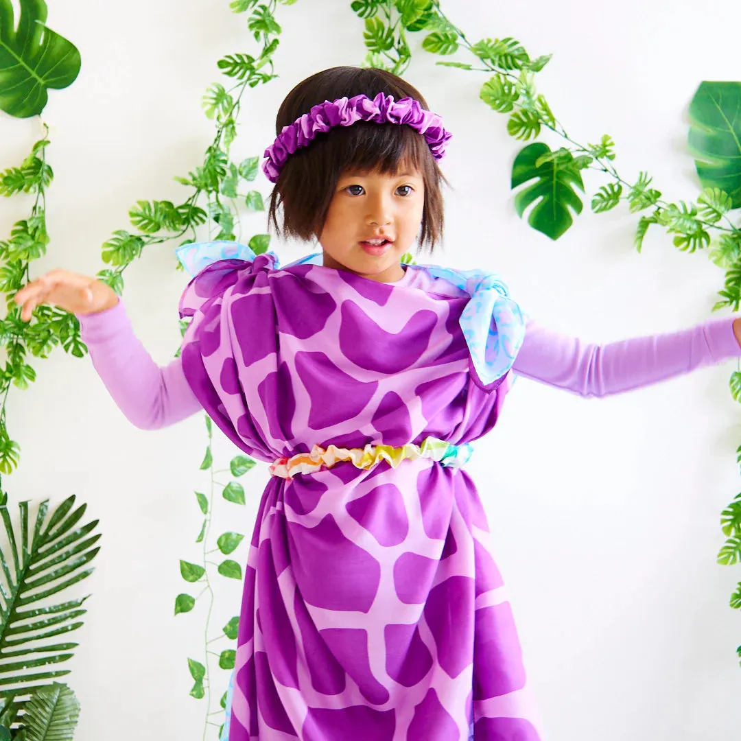 Sarah's Silks Playsilk - Purple Giraffe