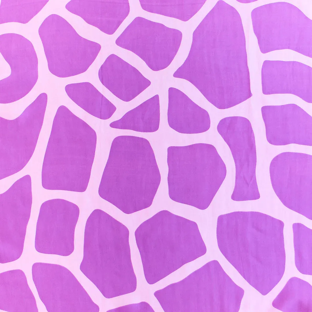 Sarah's Silks Playsilk - Purple Giraffe