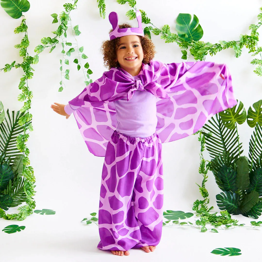 Sarah's Silks Playsilk - Purple Giraffe