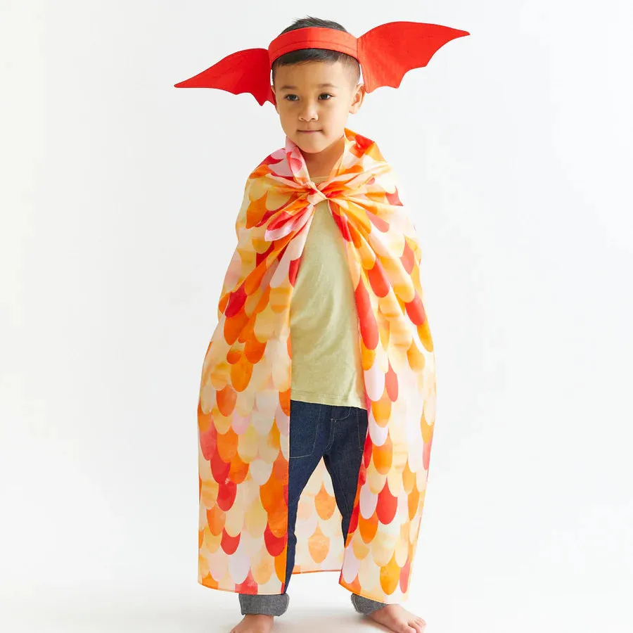 Sarah's Silks Playsilk - Red Dinosaur