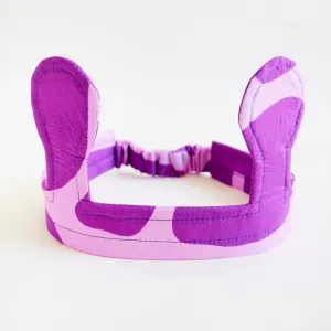 Sarah's Silks Purple Giraffe Ears