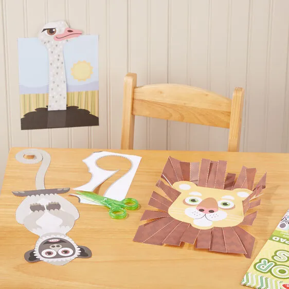 SCISSOR SKILLS ACTIVITY PAD-SAFARI