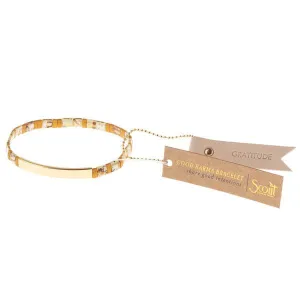 Scout Curated Wears Good Karma Miyuki Bracelet - Gratitude