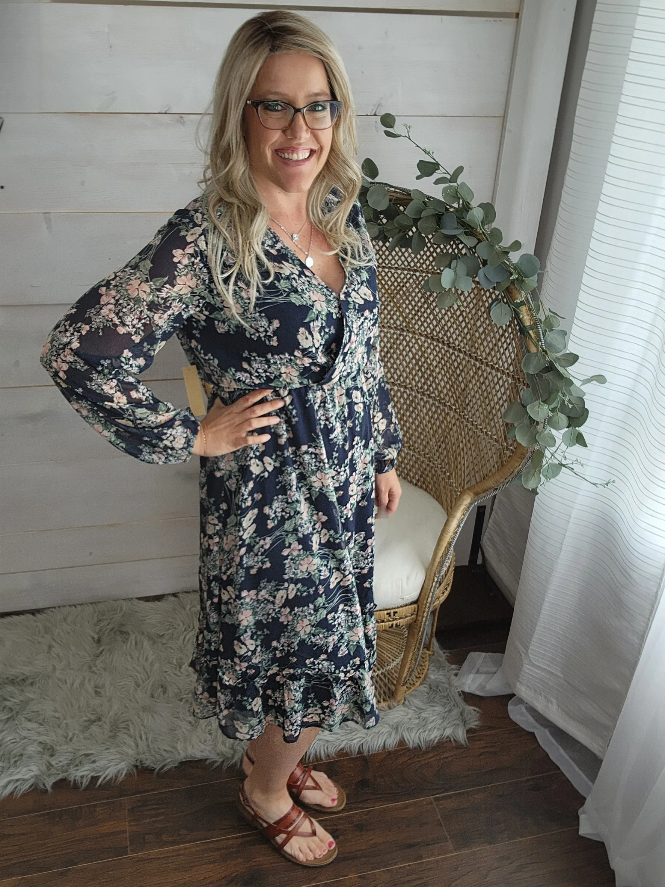 Sidney Navy Floral  * on sale