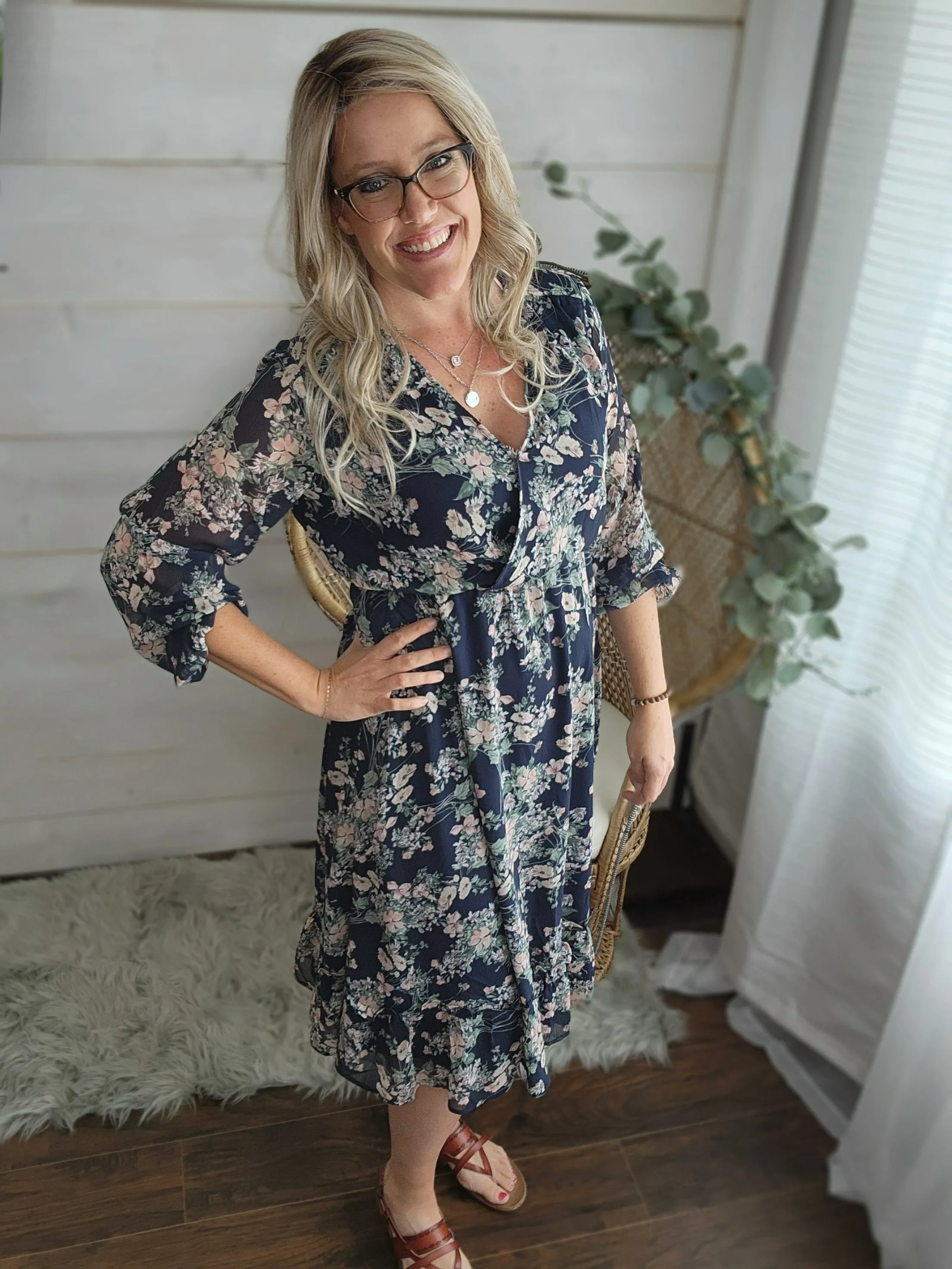 Sidney Navy Floral  * on sale