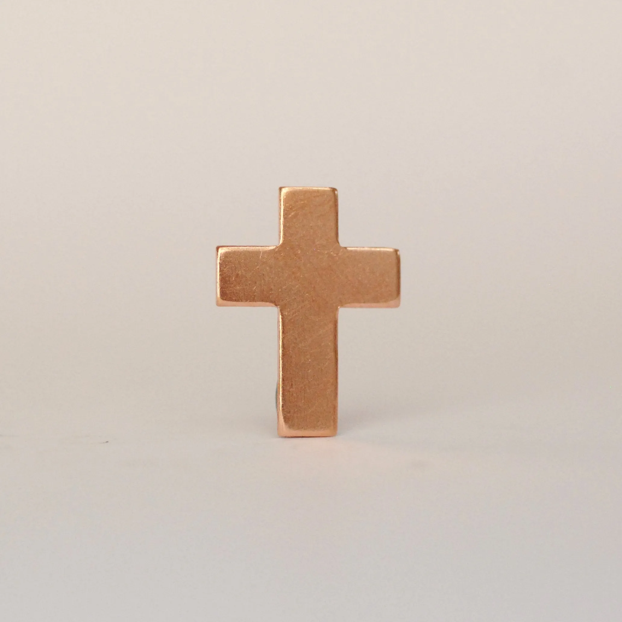 Simple Cross Shape metal blanks 18mm x 14mm for making jewelry, pendants and earrings