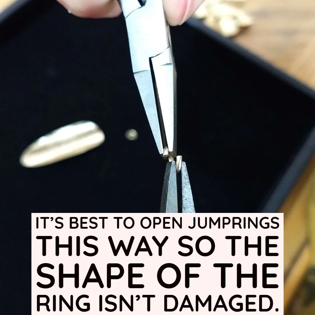 Simple Hammered Long Teardrop Earring Kit