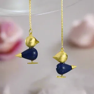 Simple Lovely Bird Dangle Earrings