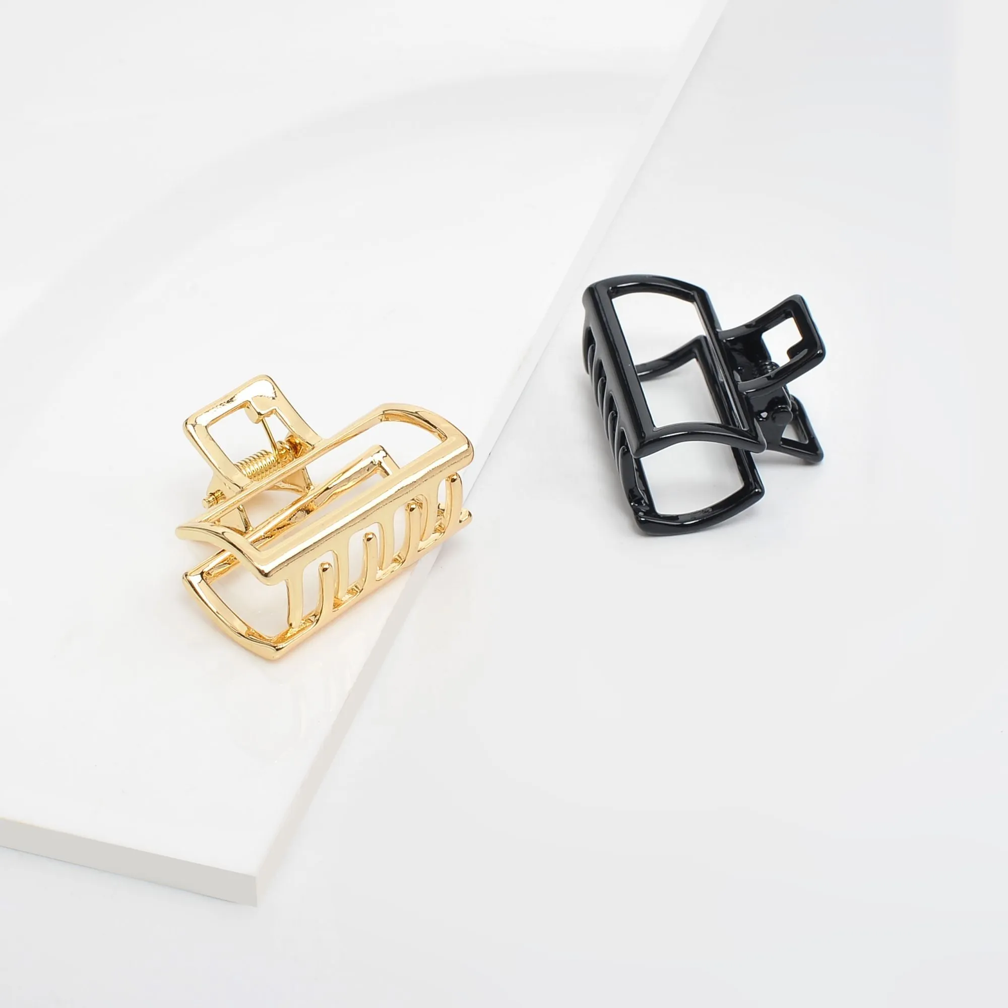 Simple Metal Claw - 2 Pack Hair Claw