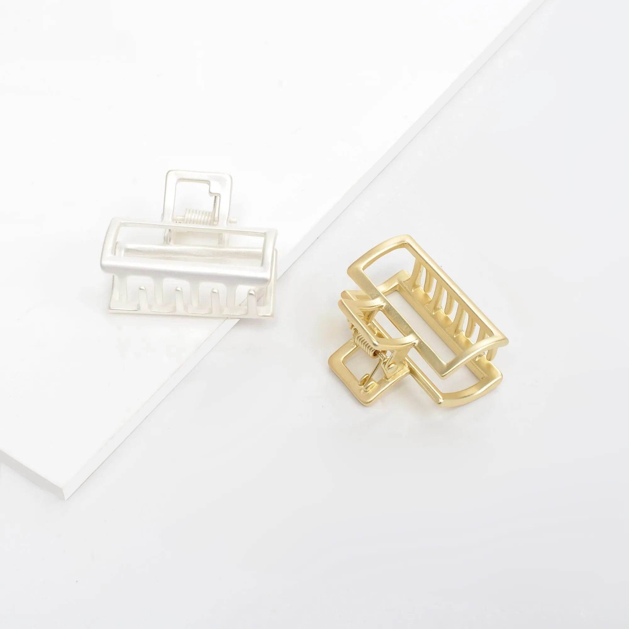 Simple Metal Claw - 2 Pack Hair Claw