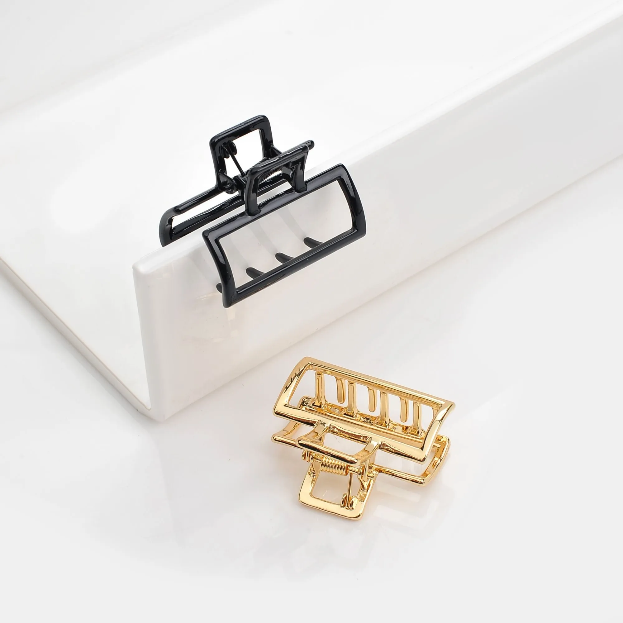 Simple Metal Claw - 2 Pack Hair Claw
