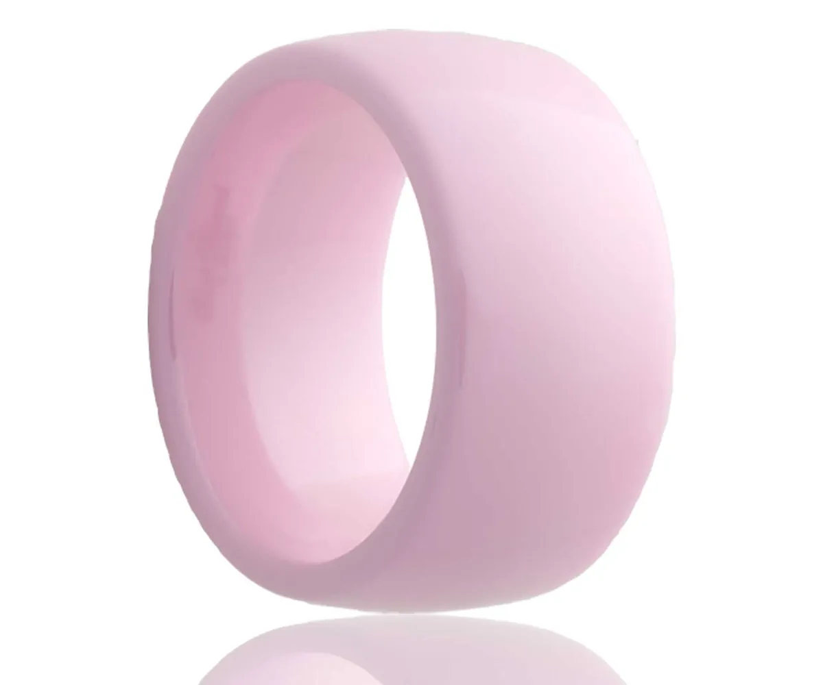 Simple Pink Ceramic Ring