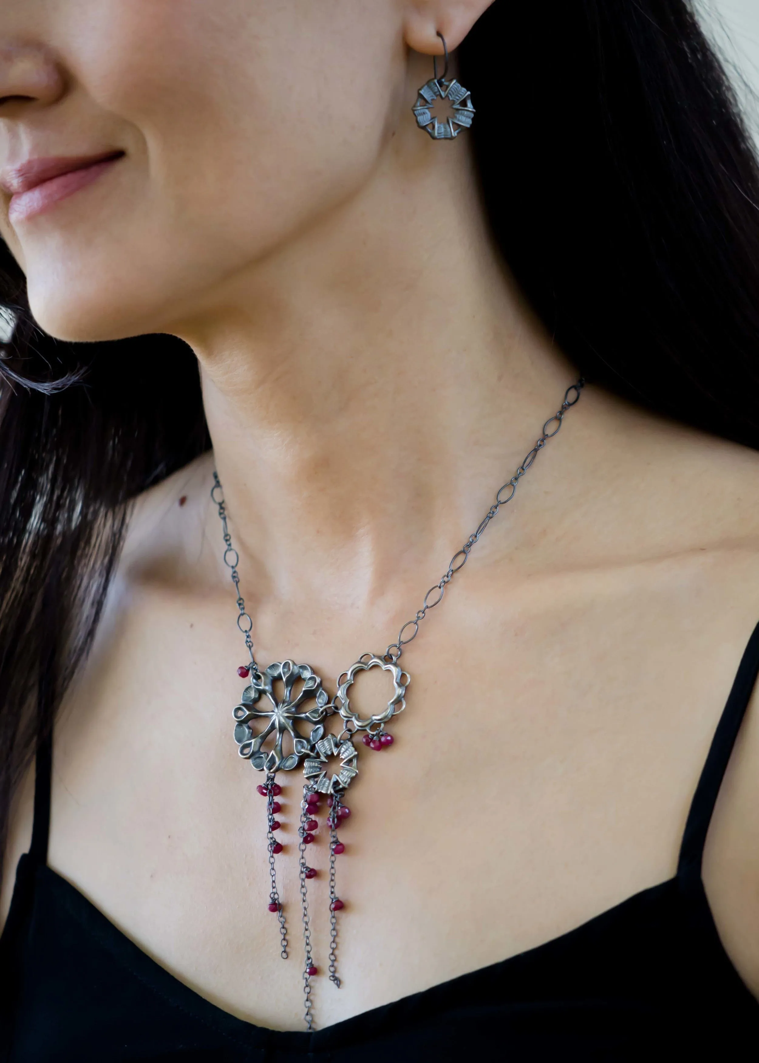 Siren Gemstone Necklace