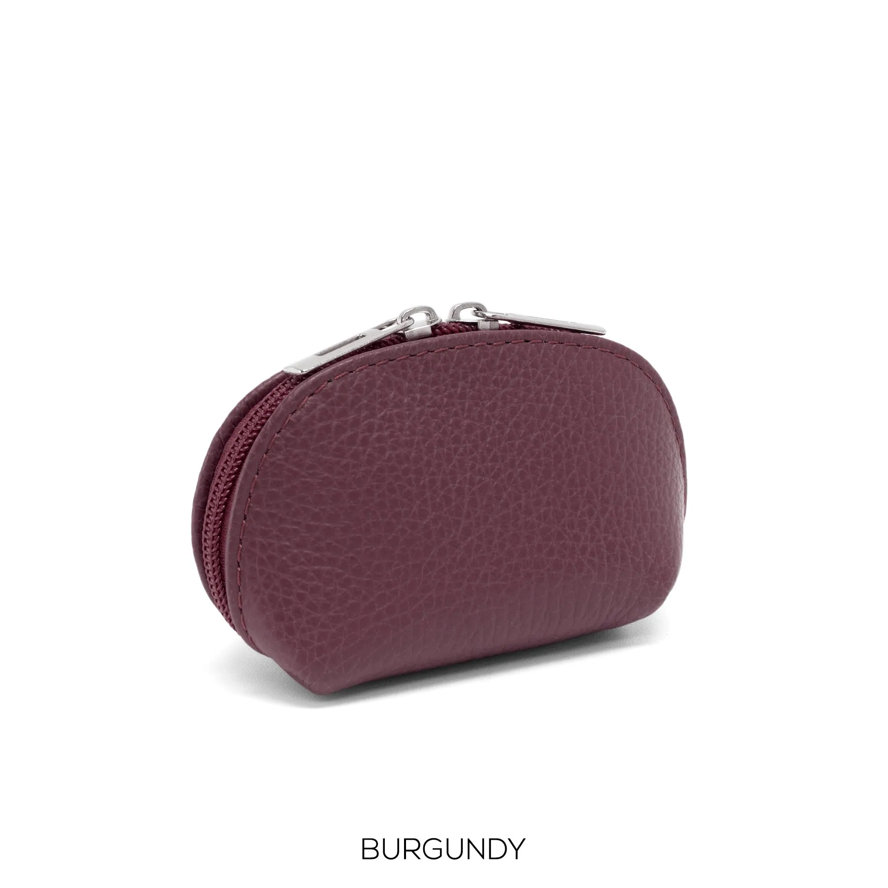 Small leather coin purse in various colours