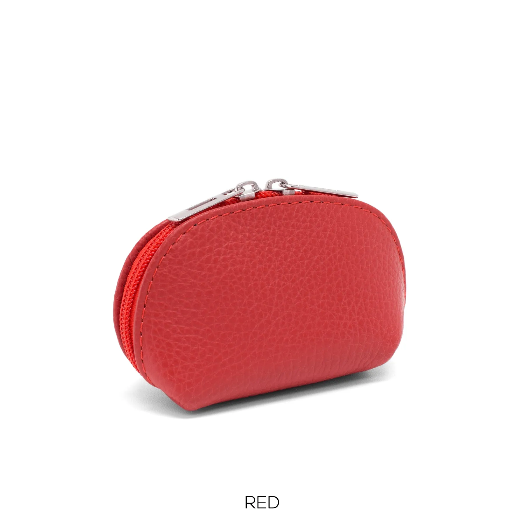 Small leather coin purse in various colours