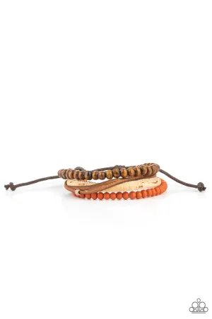 STACK To Basics - Orange Bracelet