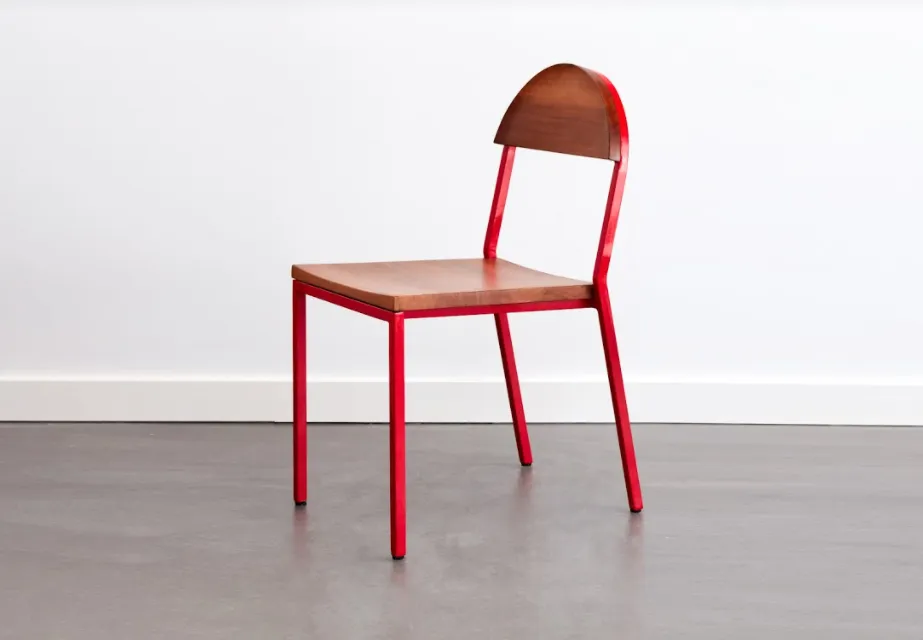 Suzy Stackable Dining Chair Round Back
